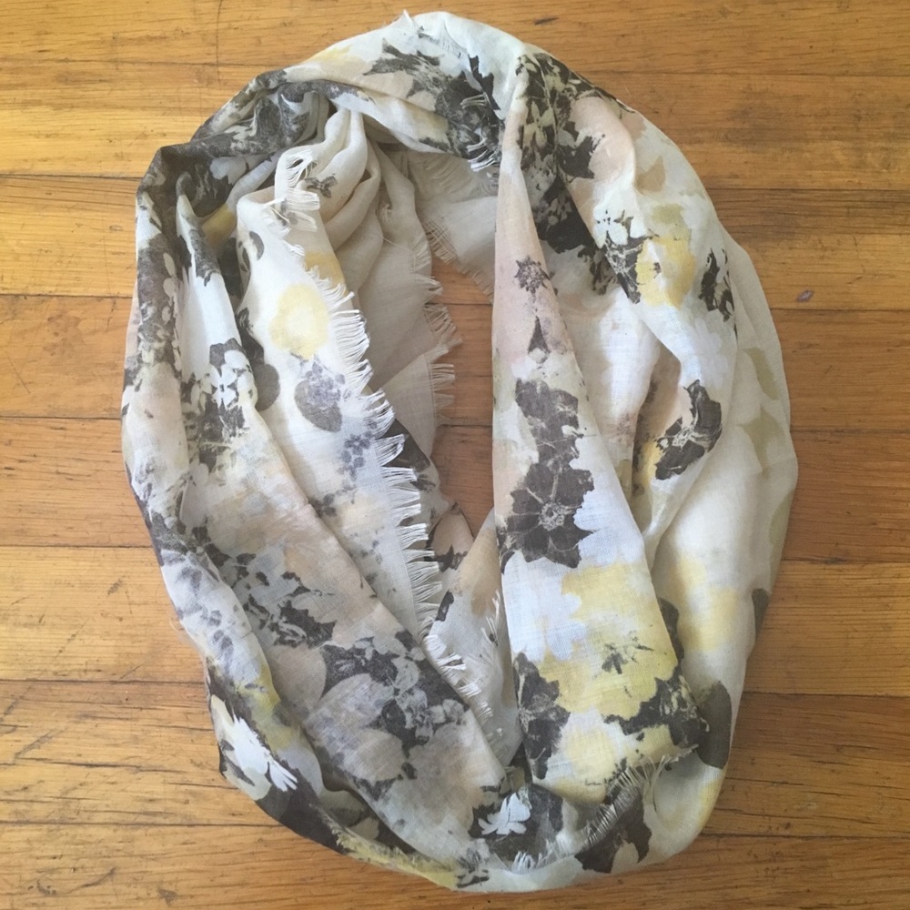 Floral Infinity Scarf